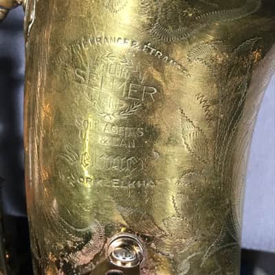 1935 Selmer Balanced Action Alto Sax image 9