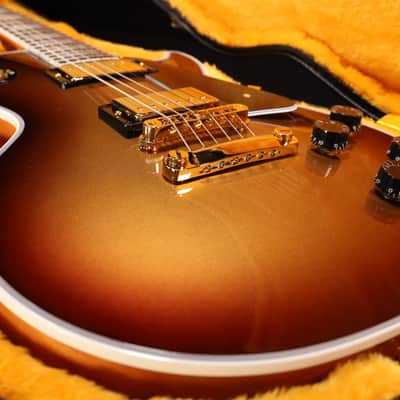 MINT Gibson Les Paul Custom Viceroy Goldburst Natural Back Gloss Gold Hardware CUSTOM ORDER image 18