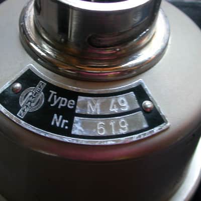 Neumann M-49 (50s? Early 60s?) Stereo Pair image 7