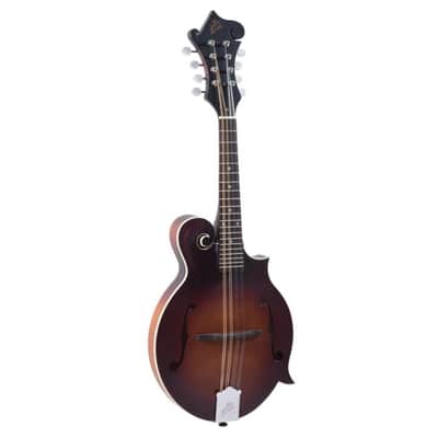 The Loar LM-310F-BRB Honey Creek Hand-Carved F-Style Mandolin, Satin Brownburst image 1