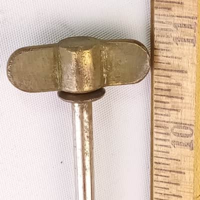 Leedy 10 3/8" 10-24tpi Single-Tension Thumb Rod Walberg&Auge Snare/Tom/Bass Drum image 2