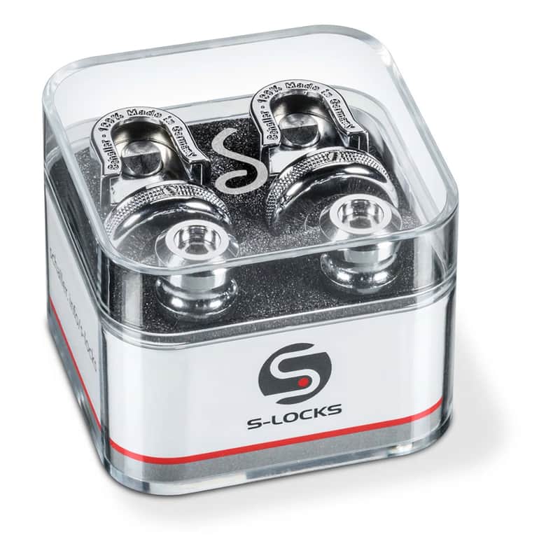 Schaller S-Locks Strap Locks Size M - Chrome image 1