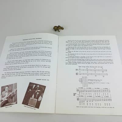 Fender Electric Basses Instruction Manual 1961 image 3