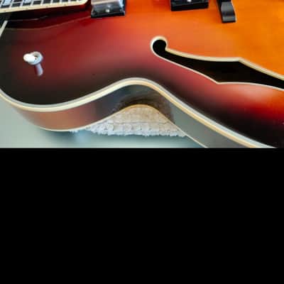 D’angelico  NYL-5  dhNew Yorker  2006 Sunburst vestax terada made in japan image 4
