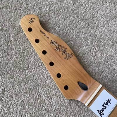 Harley Benton Roasted Maple Tele Style Guitar Neck image 8