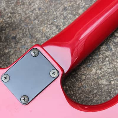 Fresher Refined Series Contemporary Stratocaster Japan Electric Guitar (Red) image 8