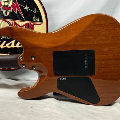 Charvel Dinky DK24 HSH 2PT Doublecut Electric Guitar with Case - Caribbean Burst image 11
