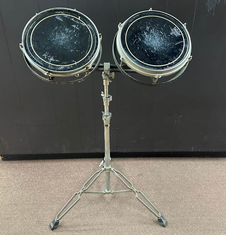 10" and 10" Roto Toms with Stand image 1