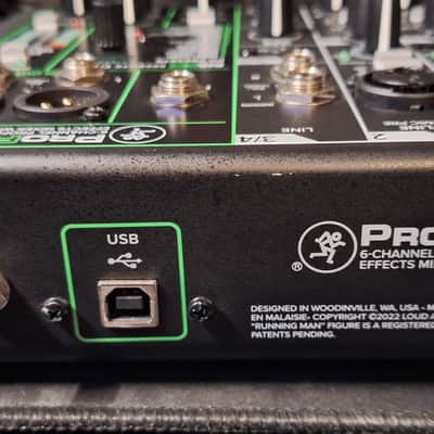 Mackie ProFX6v3 6-Channel Effects Mixer 2020 - Present - Dark Gray image 6