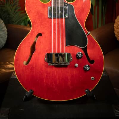 Gibson EB-2-C 1968 - Cherry Red image 2