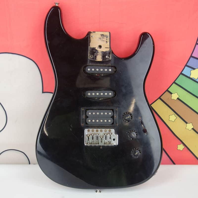 80's Squier Stratocaster Body - Loaded SSH for $50! 