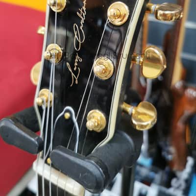 Sire Larry Carlton L7 BLK Les Paul Custom Electric Guitar - Colour Black image 2