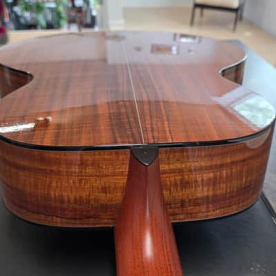 Taylor K-65 12 String 1 of 1 CUSTOM SHOP BTO Built-To-Order Left Hand LH Lefty Handed Presentation Flame Hawaiian Koa Masterbuilt Master Luthier Signed USA Built K65 American Jumbo Acoustic Guitar CASE QUEEN TIME CAPSULE! image 6
