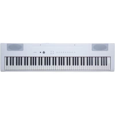 Artesia PA-88H 88-Key Weighted Hammer Action Digital Piano White w/ Sustain Pedal & Stand