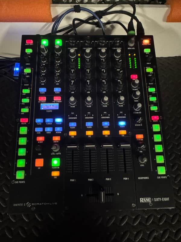 RANE 68 / RANE SIXTY-EIGHT Dj MIXER 2x CHANNEL EXCELLENT / CLEAN image 1