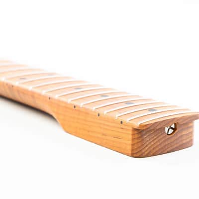 Allparts Select Tribute Series "Layla" Replacement Strat Neck AAA+ Roasted Flame Maple - Licensed by Fender image 5