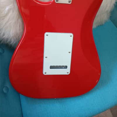 Rescued and Seriously Upgraded 2000 MIM Fender Standard Stratocaster - Hot Rod Red, Mark Knopfler specs image 2