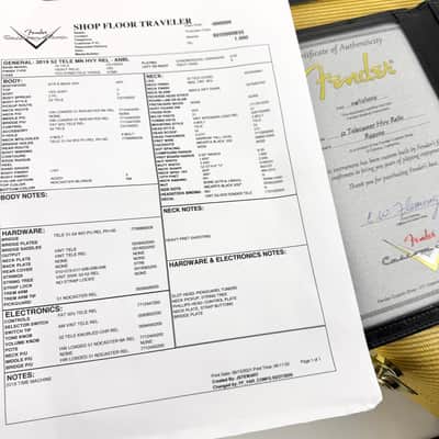 2019 Fender Custom Shop ’52 Heavy Relic Telecaster – Butterscotch Blonde image 19