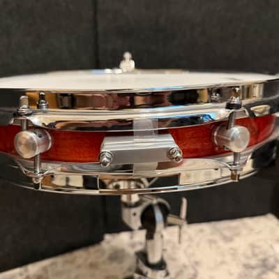 MARTIAL PERCUSSION© CANDY APPLE (1 PLY STEAM BENT CEDAR) PANCAKE Snare Drum 2022 image 2