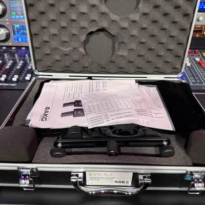 AKG C414 XLII/ST Stereo Matched Pair NEW IN BOX image 2