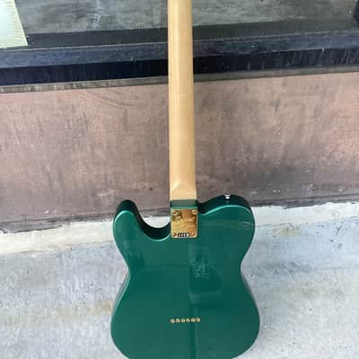 Squier 40th Anniversary Gold Edition Telecaster 2022 - Present - Sherwood Green image 2