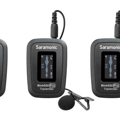 Saramonic Blink 500 Pro B2 2-Person Wireless Omni Lavalier 2.4 GHz Mic System image 2