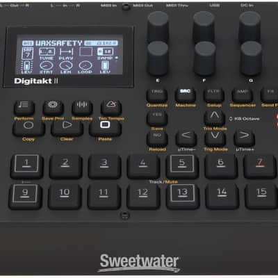 Elektron Digitakt II 16-track Stereo Drum Computer and Sampler (Digitakt2d4) image 4