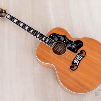 1993 Gibson J-200 Special Edition Ren Ferguson Antique Natural Spruce + Maple, 1 of 36, Near-Mint w/ Case, CoA image 11