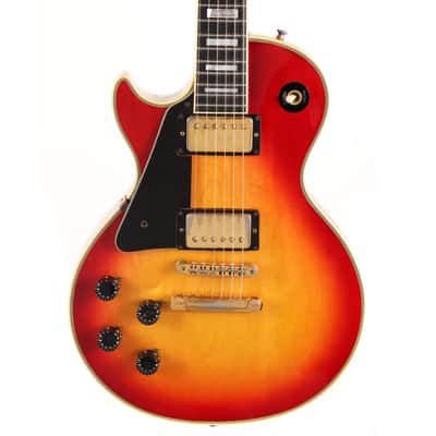 1974 Gibson Les Paul Custom 20th Anniversary Left-Handed Cherry Sunburst image 2