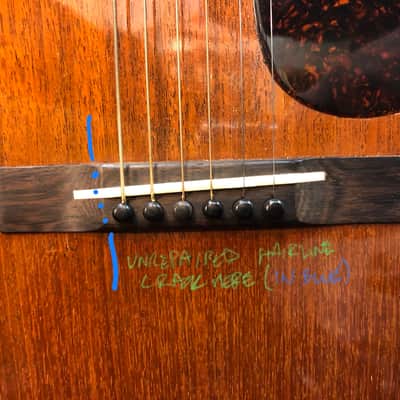 Martin O-17 guitar - 1934 - Pre War 0-17 All Mahogany - custom Cedar Creek tweed case - restored by image 11