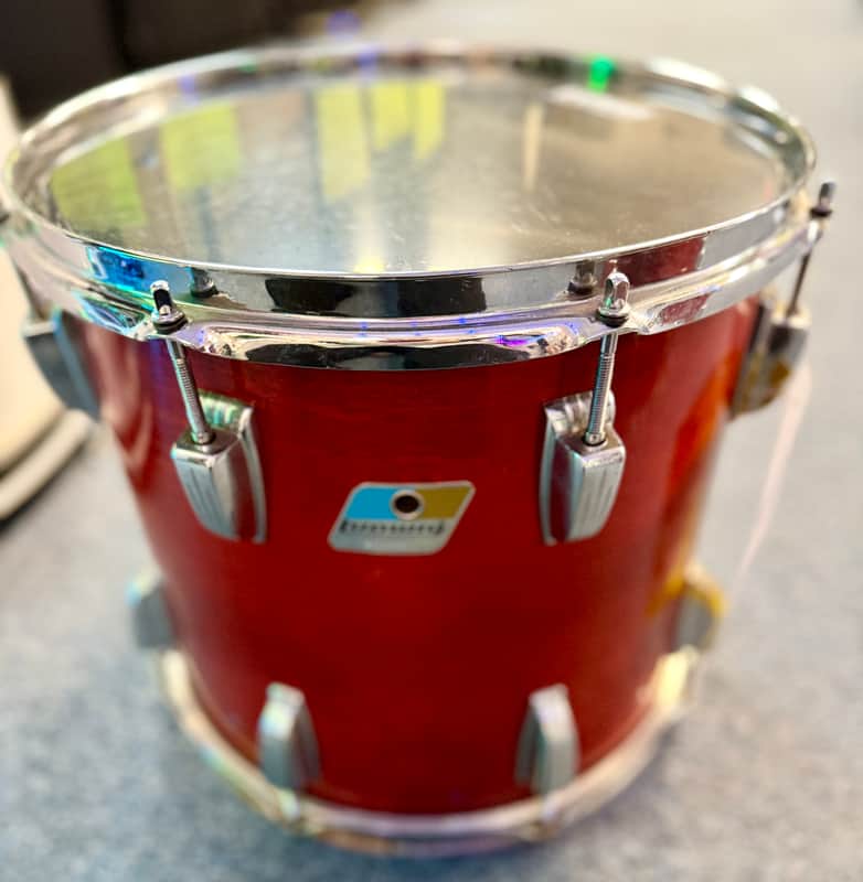 Ludwig Classic Maple Tom 13”x12” Trans Ruby Red - Pre Owned image 1