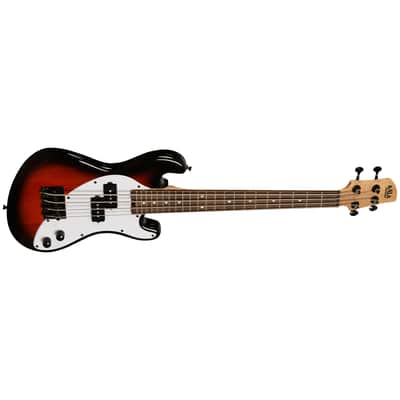 Solid Body U-Bass 4 cordes Tobacco Burst + housse Kala image 3