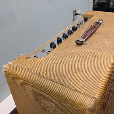 Fender 1957 Super Amp Narrow Panel 5E4 (624) USED *VINTAGE* image 13