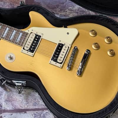 Epiphone Les Paul Classic Worn Metal Gold w/ Case New Unplayed 8lbs10oz #500 image 7