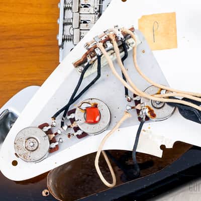 1983 Fender Fullerton American Vintage '57 Stratocaster Sunburst w/ Case, Hangtags image 20