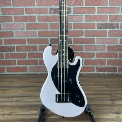 Kala Solid Body 4-String Pale Pink Fretted U-Bass image 1