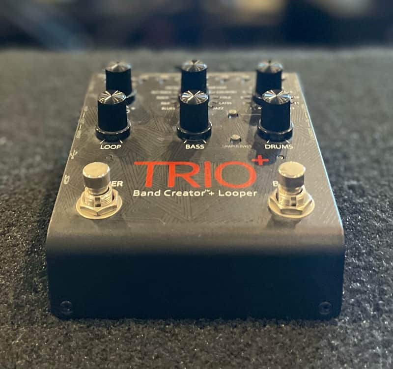 DigiTech Trio Plus Band Creator + Looper Pedal for Electric Guitar by Band in a Box image 1