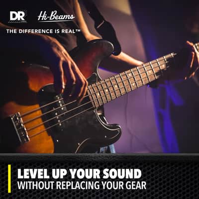 DR Strings MR5-45 Hi-Beam Stainless Steel Medium 5-String Bass Strings image 2