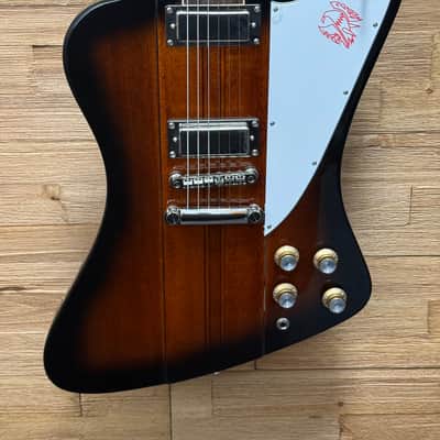 Epiphone Firebird Electric Guitar- 2020 - Vintage Sunburst- 7lbs 11oz w/OHSC image 1