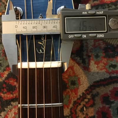 Rare ESP Eclipse SA - TL-6 Style Blue Trans Flamed Maple Semi Hollow Made in Japan MIJ image 19