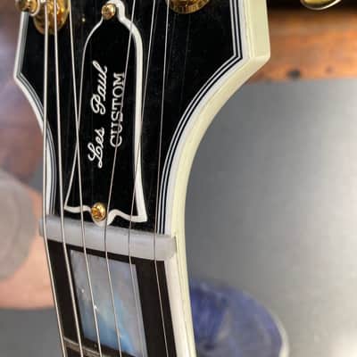Gibson Custom Shop '63 Les Paul SG Custom Reissue With Maestro 2020 - Present - Classic White image 9