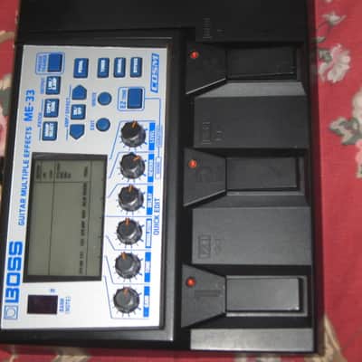 used 2001 Boss ME-33 Guitar Multi Effects (NO box, NO paperwork, NO batteries, NO adapter) light average wear - works fine image 6