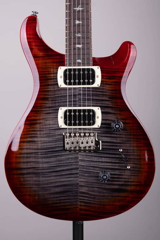 PRS SE Custom 24 Electric Guitar - Charcoal Cherry Burst w/ Gig Bag image 1