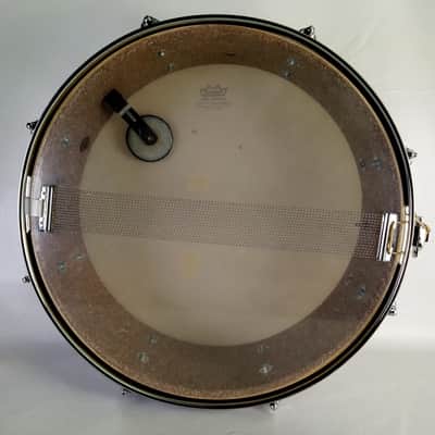*Ludwig S/L-600 Snare Drum Vintage 80s 4Ply Chrome Wrap P85 Throw-Off 8-Lug USA* image 8