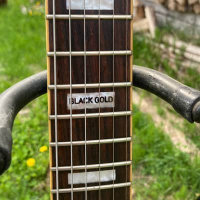 Dean Dimebag Darrell Pantera ML Limited Edition Black Gold Rising Sun Relic Custom Paint #3 image 6