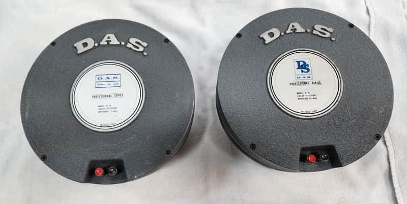 DAS Audio vintage big Driver very rare model K-6 ,4'' voice coil, Made in Spain image 1