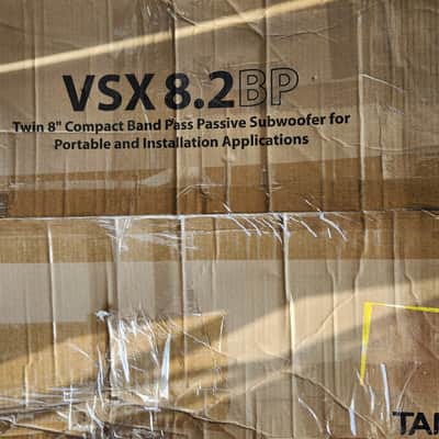 Tannoy VSX 8.2BP-WH Twin 8" Compact Band-Pass Passive Subwoofer ,White, Open Box Demo Unit image 12