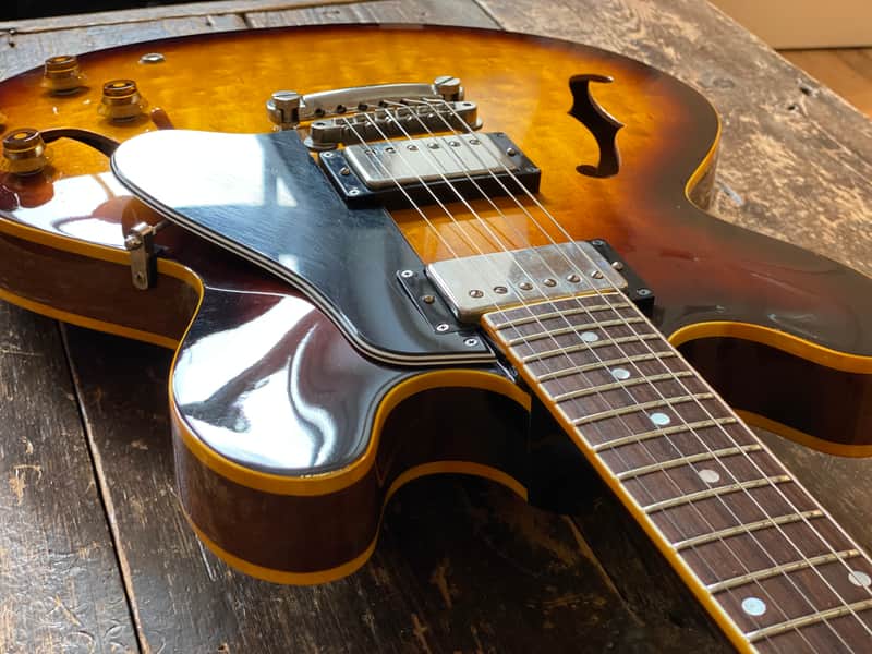 Greco Very Rare Vintage SA-1200 Super Real Tobacco Sunburst w/ Orig. Dry Z  pickups MIJ Japan