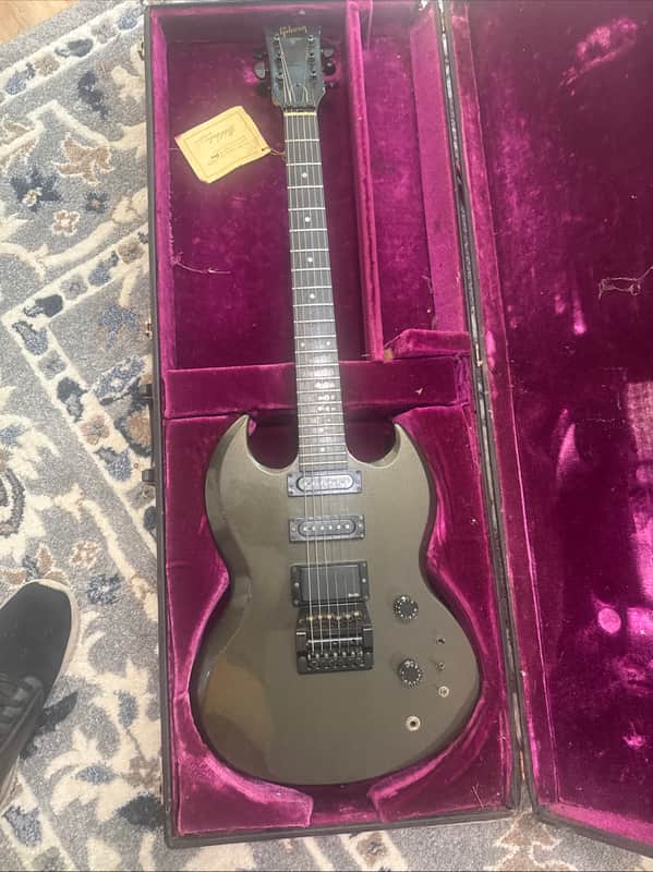 Gibson SG special 400 1985 - Metallic grey image 1