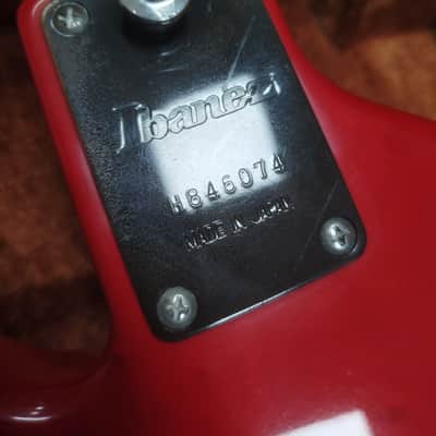 Ibanez DB700-RD Destroyer Bass 1984 Red image 17